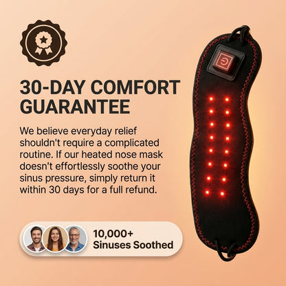 Heated Nose Mask for Sinusitis