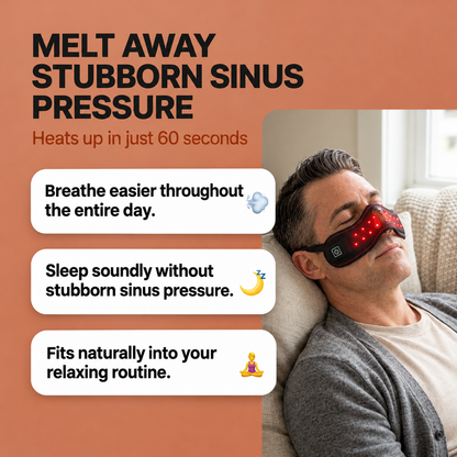 Heated Nose Mask for Sinusitis