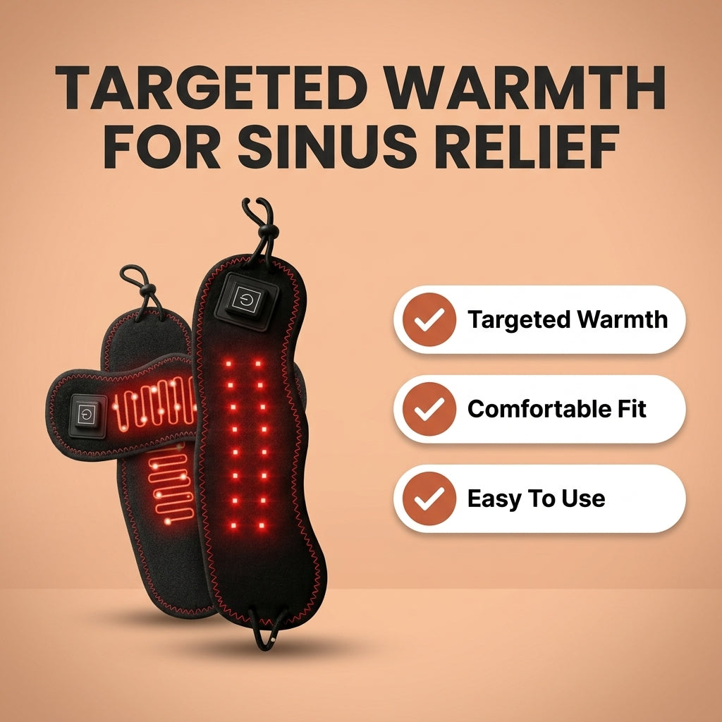Heated Nose Mask for Sinusitis