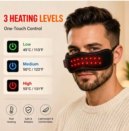 Heated Nose Mask for Sinusitis